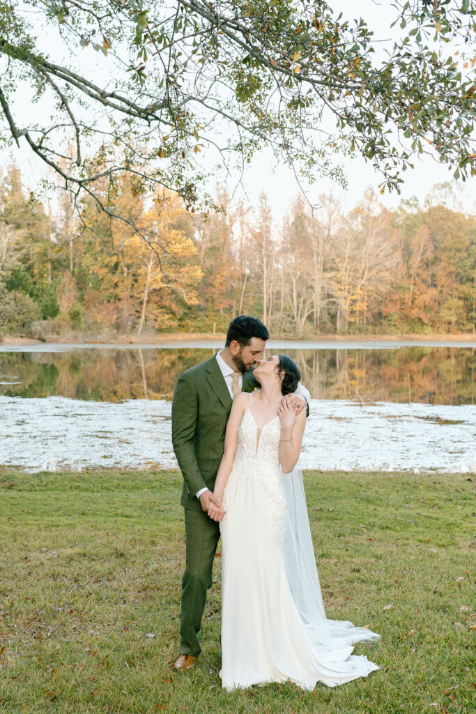Winter wedding at Riverain Farms, Travelers Rest South Carolina