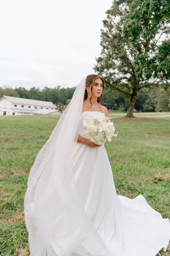 Bridals session at South Wind Ranch outside Greenville, South Carolina